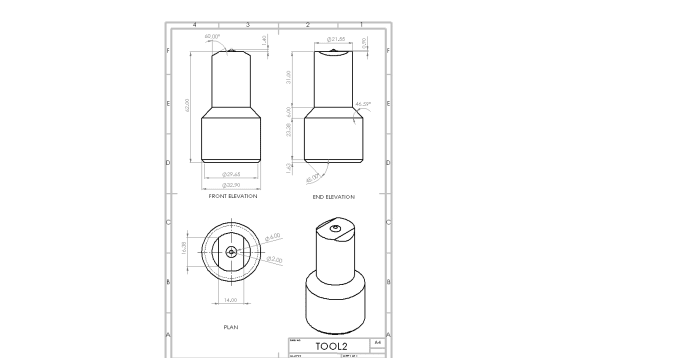 Gig Preview - Do 2d drawings or covert 3d models into 2d drawings