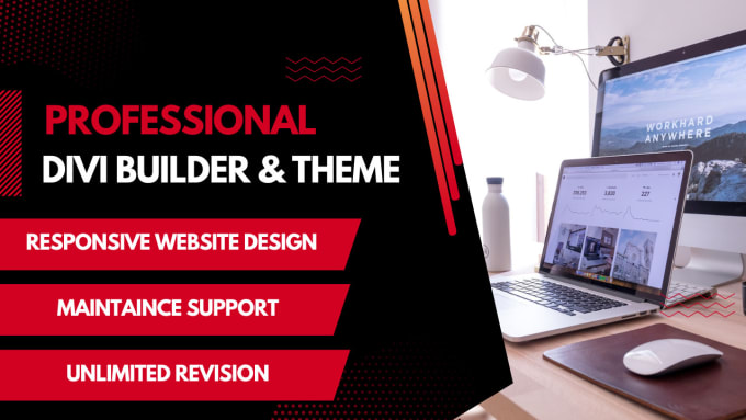 Gig Preview - Design responsive wordpress website by divi theme, builder