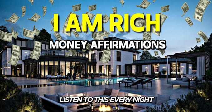 Gig Preview - Create luxury lifestyle,wealth affirmation videos