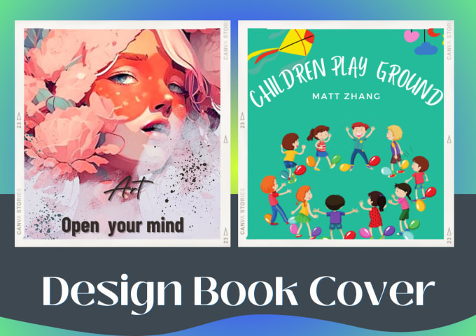 Gig Preview - Beautiful design book cover, ebook cover, and children book