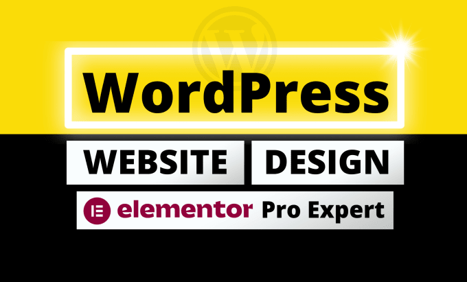 Gig Preview - Create wordpress website, elementor website by elementor pro