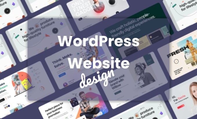 Gig Preview - Professional wordpress website design and development services