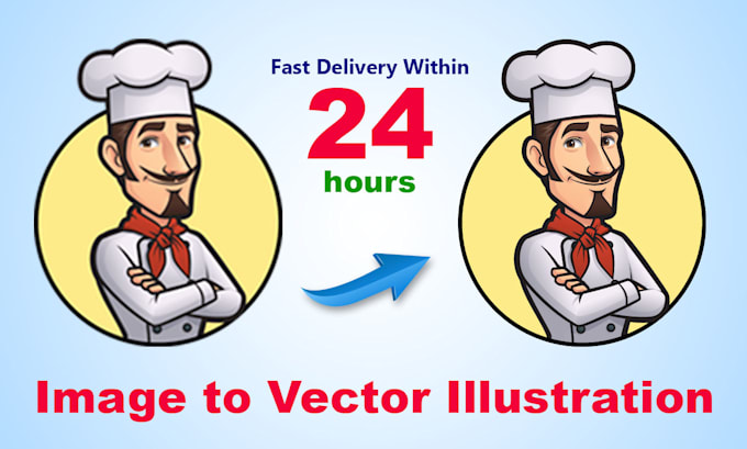 Gig Preview - Trace your image or logo into vector