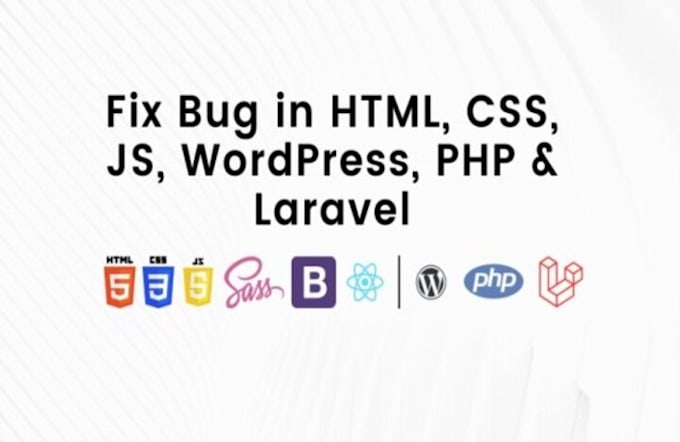 Gig Preview - Fix your PHP, laravel or symfony bugs professionally