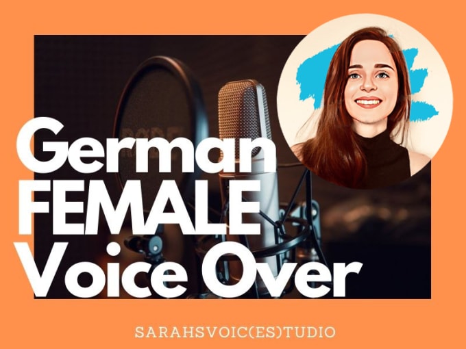 Gig Preview - Record a female german voice over in a modern charming voice