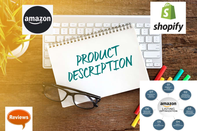 Gig Preview - Be your amazon content writer, write product listings, descriptions, reviews