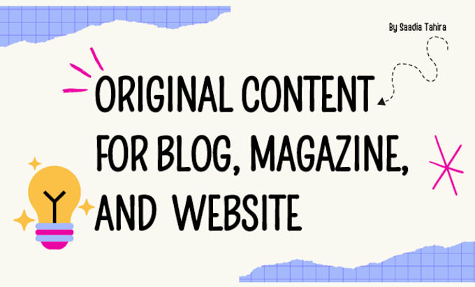 Gig Preview - Boost your blog, magazine, or website with original content