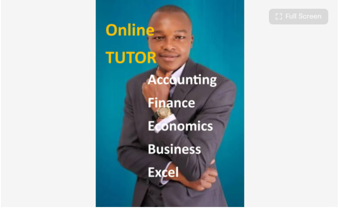 Gig Preview - Tutor you in finance, accounting and economics tasks