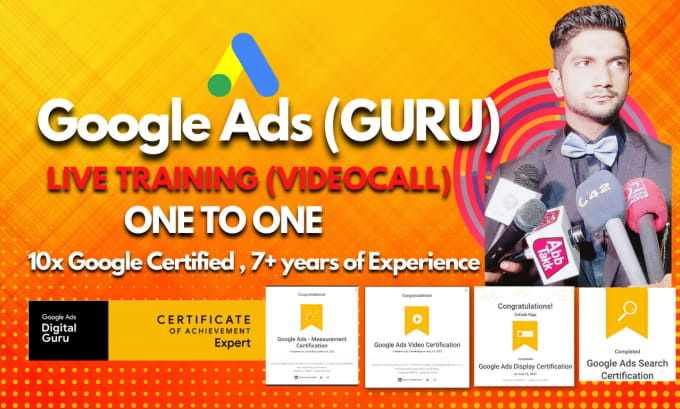 Bestseller - teach you google ads on video call one on one