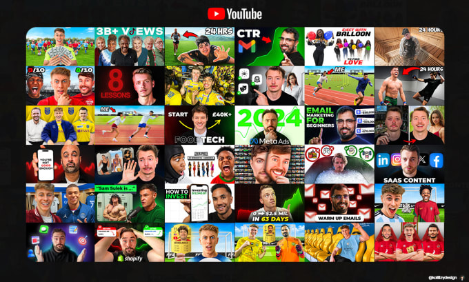 Bestseller - create you a youtube thumbnail