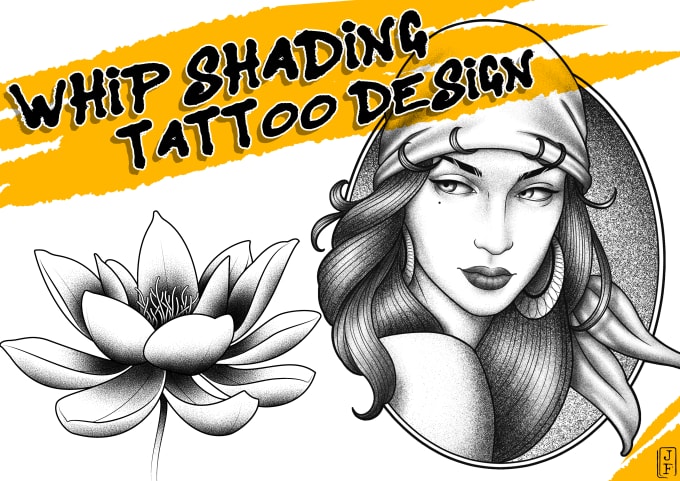 Gig Preview - A whip shading tattoo design