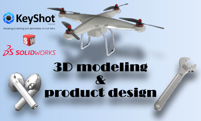 Bestseller - do 3d cad design, 3d modeling,stl, dxf file  using solidworks