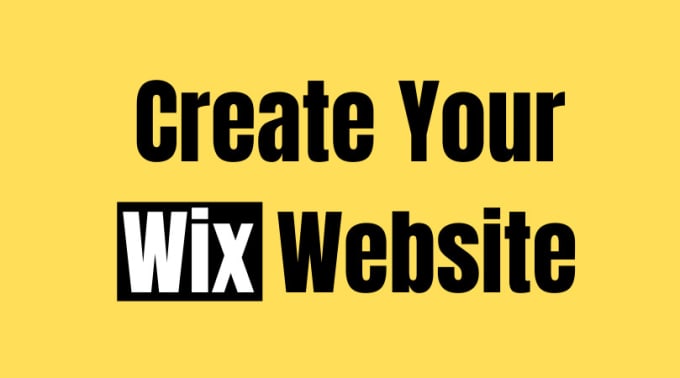 Gig Preview - Create your wix website