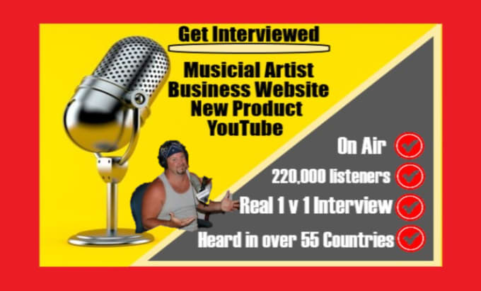 Gig Preview - Conduct a free use professional 1 v 1 interview promotion