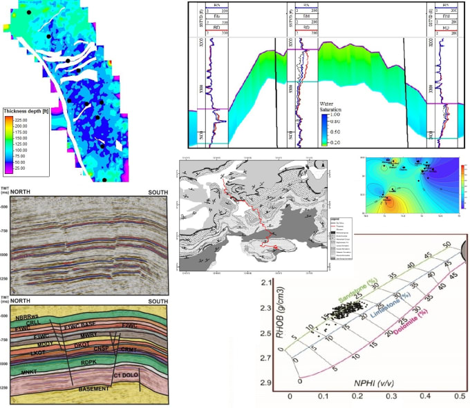 Gig Preview - Do geological and geophysical task utilizing state of the art softwares