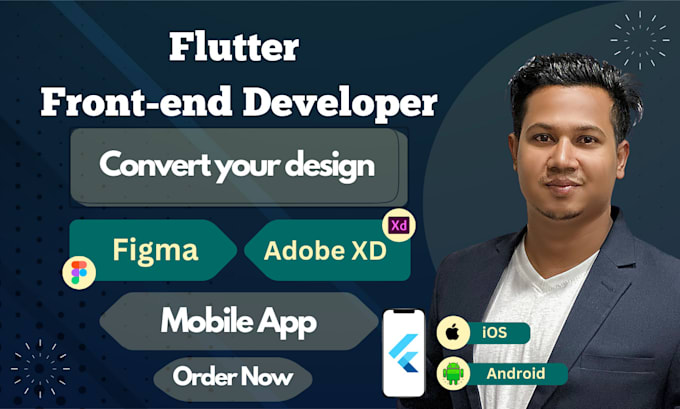 Gig Preview - Be your flutter frontend mobile app developer