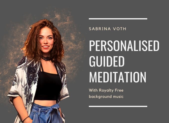 Gig Preview - Record a custom guided meditation for you or your business