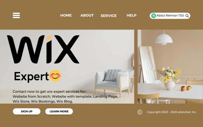 Bestseller - design and revamped the wix website, wix blog, website design services