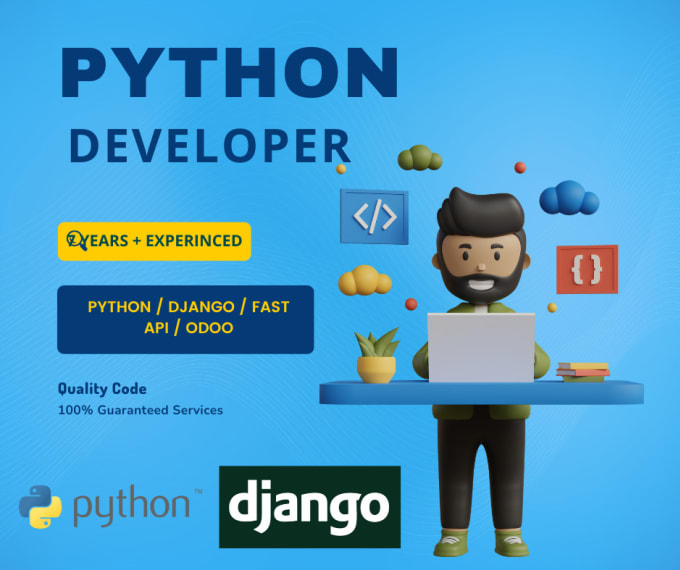 Gig Preview - Be your django , python , fastapi developer