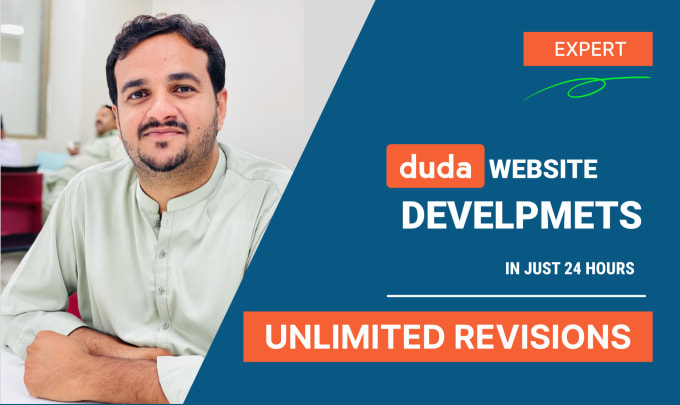 Gig Preview - Develop duda website design or redesign duda website for your business