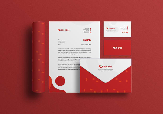 Gig Preview - Do stationery design for your company with professional