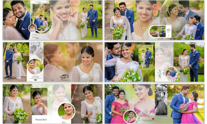 Gig Preview - Do professional wedding album design