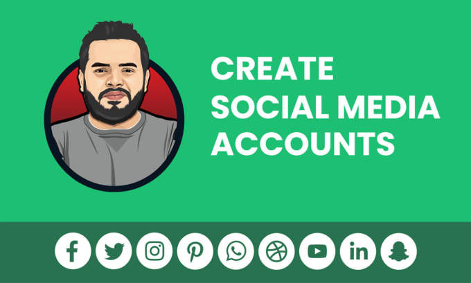 Gig Preview - Create and optimize social media accounts