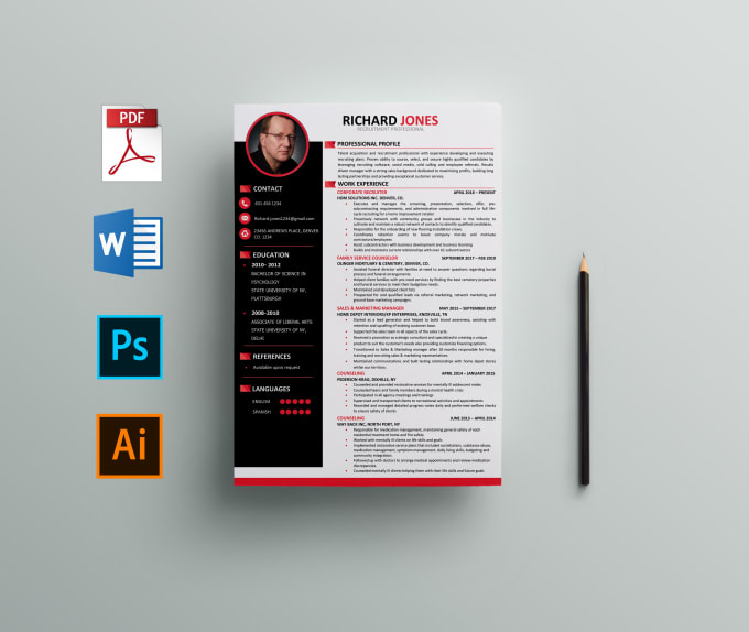 Gig Preview - Design professional resume and CV