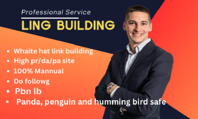 Gig Preview - Do 50 link building in high pr sites, backlink