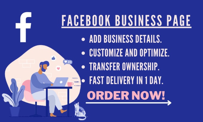 Gig Preview - Create a facebook business page in 3 hours