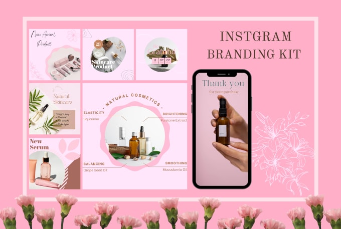 Gig Preview - Design perfect instagram branding kit