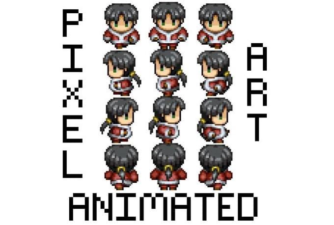 Gig Preview - Pixel you or a character and animate it