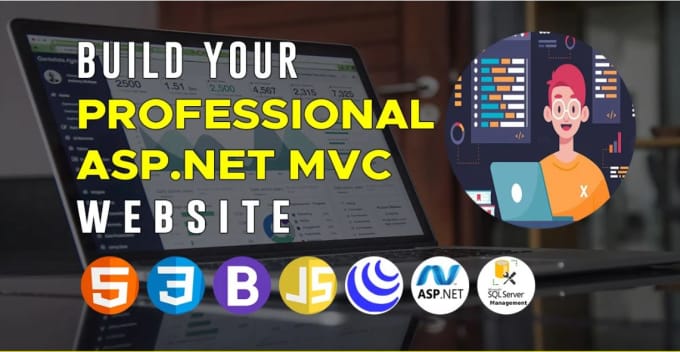 Gig Preview - Build asp net mvc asp net core mvc, asp net web api