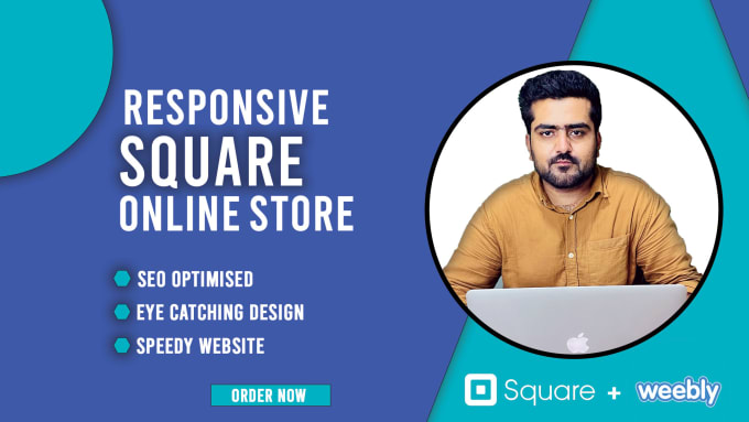 Gig Preview - Our agency will design responsive square online store and square up website