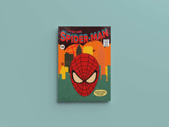 Gig Preview - Create a vintage comic book cover