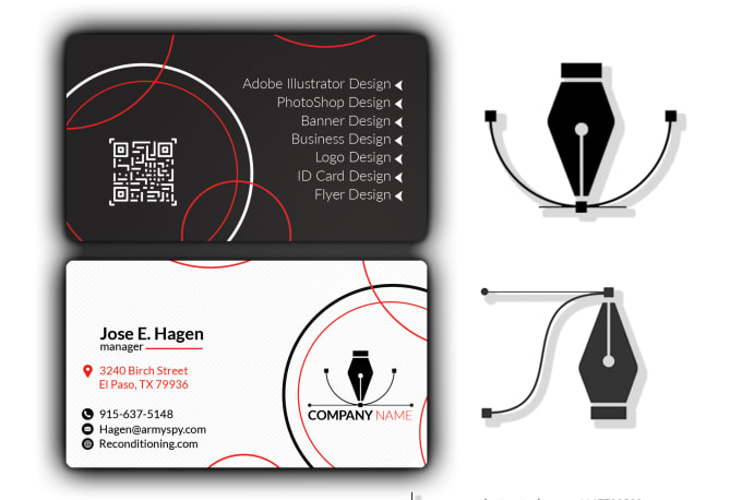 Gig Preview - Do elegant double sided luxury business card design