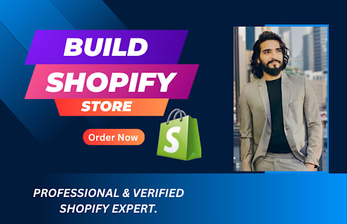 Gig Preview - Build your professional dropshipping shopify store