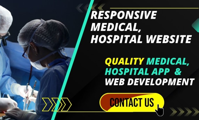 Gig Preview - Develop healthy medical website medical hospital doctor app telemedicine app