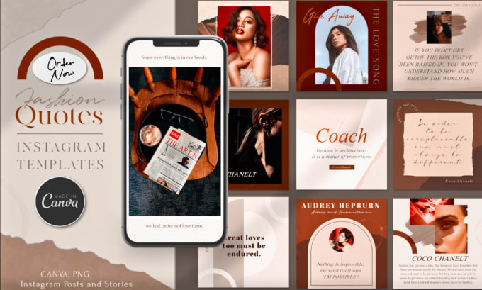 Gig Preview - Create editable canva templates and instagram post design for you