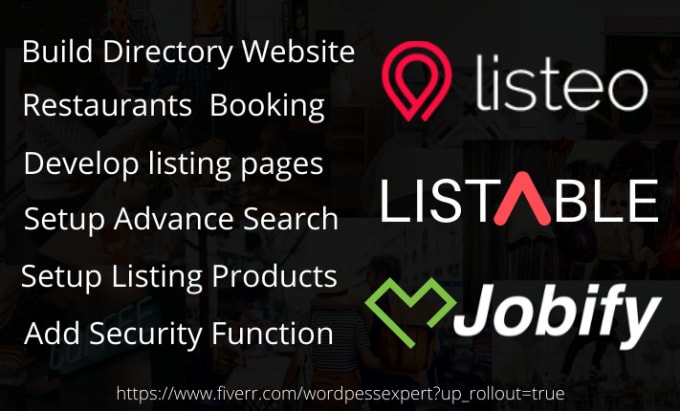 Gig Preview - Create directory website using listeo, listable or jobify theme