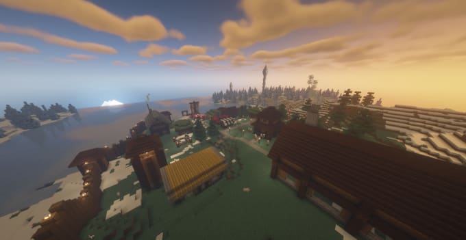 Gig Preview - Build a custom town in minecraft