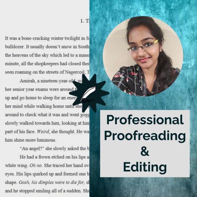 Gig Preview - Proofread and edit your book professionally