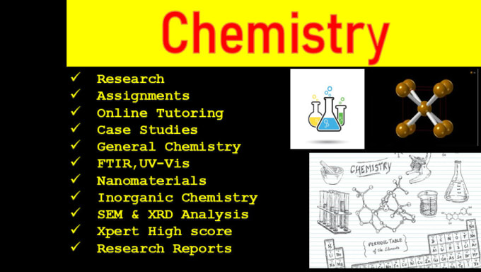 Gig Preview - Assist in chemistry tasks and research