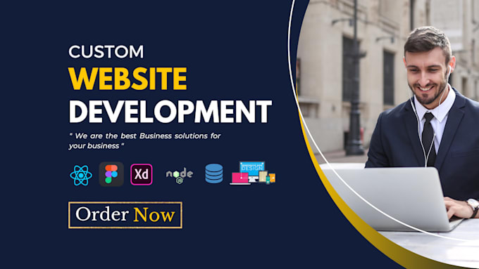 Gig Preview - Be your website or web app developer