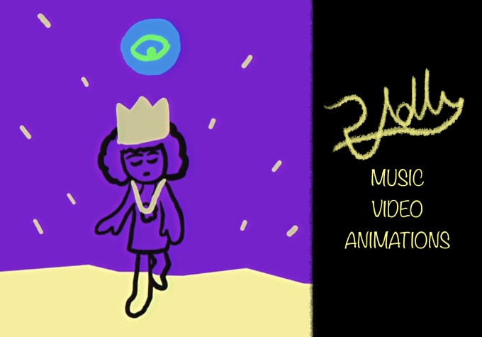 Gig Preview - Create a playful music video with animation