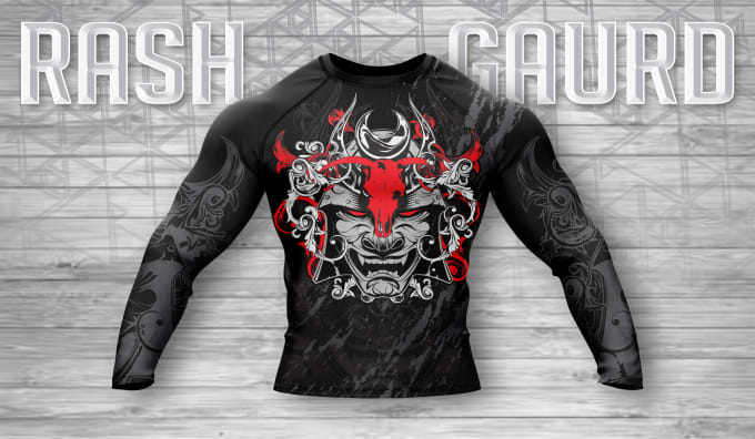 Gig Preview - Do custom sublimation bjj rashguard design for MMA