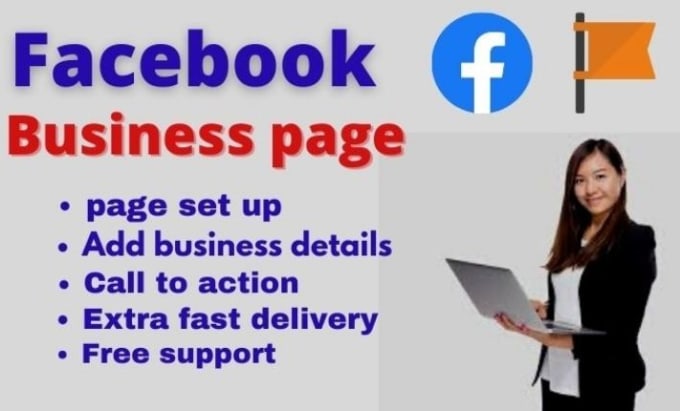 Gig Preview - Set up create and design attractive facebook business page