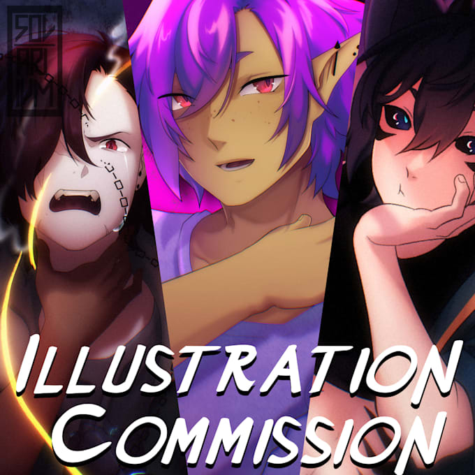 Bestseller - create custom non ai anime styled oc art