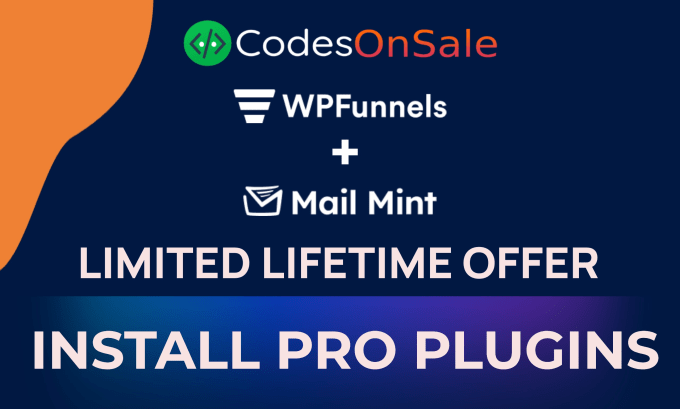 Gig Preview - Install wpfunnels pro and mail mint pro lifetime license