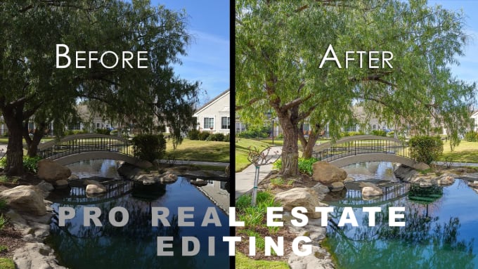 Gig Preview - Do a professional edit and retouch to your real estate image